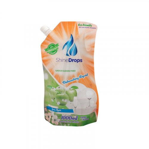 1000ml Stand Up Spout Pouches for dishwashing liquid 